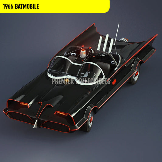 1966 Batmobile | Deluxe 3D Printed Scale Model Kit | 1:32 1:16