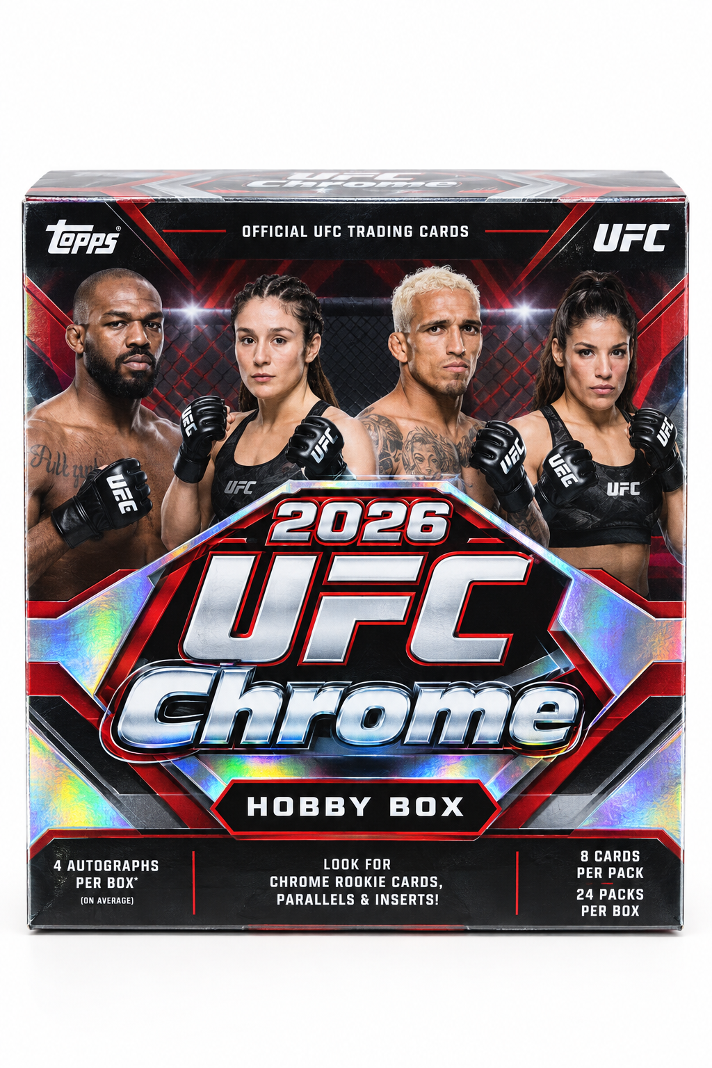 2026 UFC chrome Hobby Box