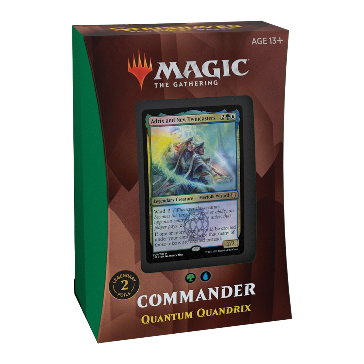 Commander 2021 Deck - Quantum Quandrix [C21 - N/A]