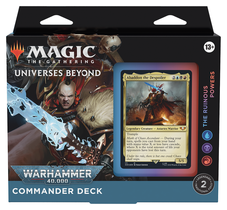 Universes Beyond: Warhammer 40,000 - Commander Deck (The Ruinous Powers)