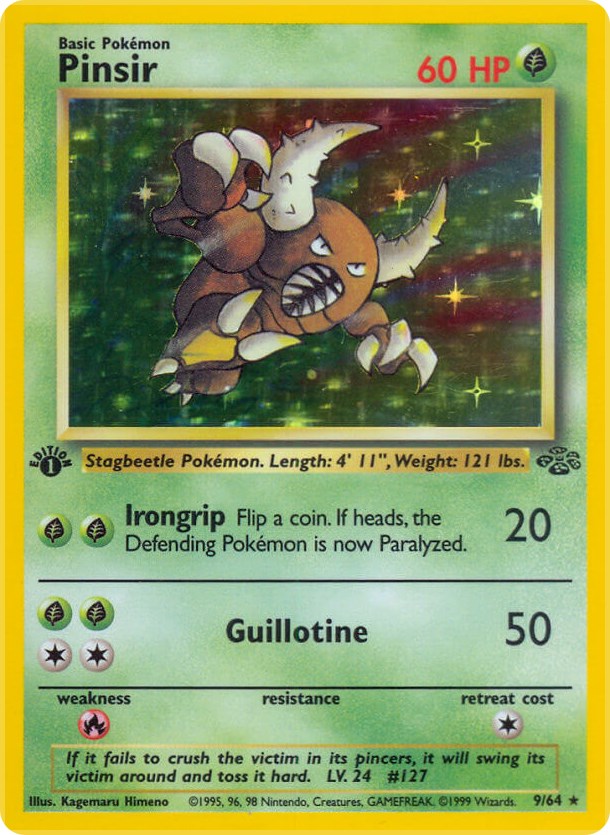 Pinsir (9) [JU] - Heavily Played