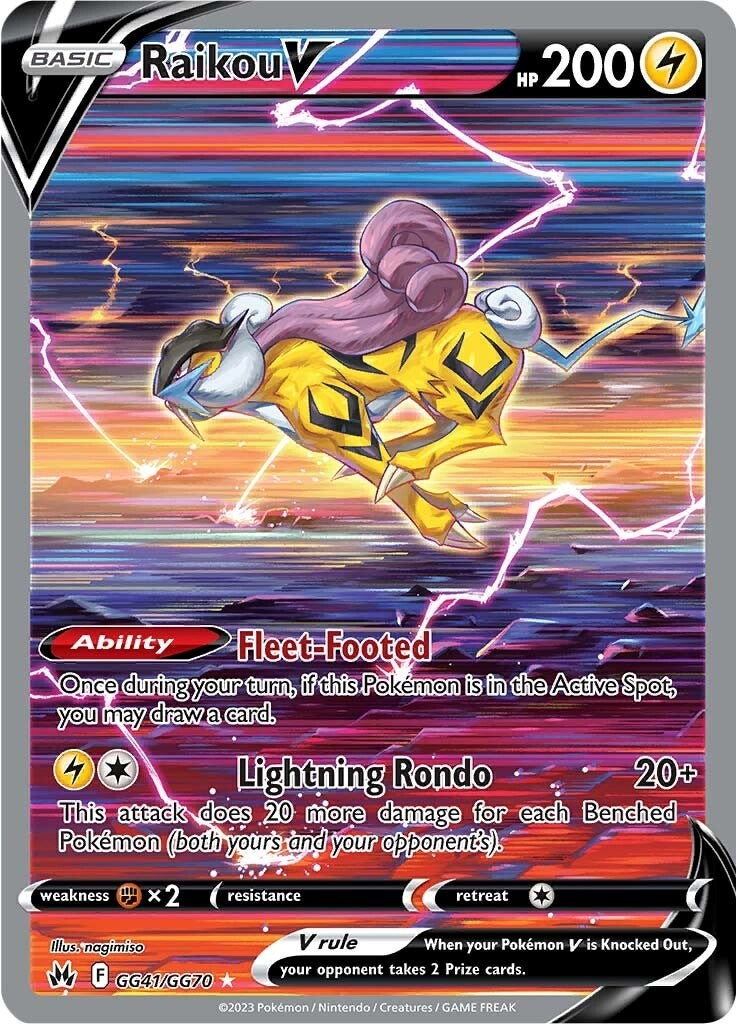 Raikou V [CRZ:GG] - Near Mint