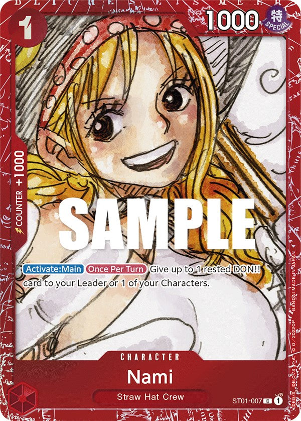 Nami (Premium Card Collection -ONE PIECE FILM RED Edition-) [OP-PR] - Near Mint