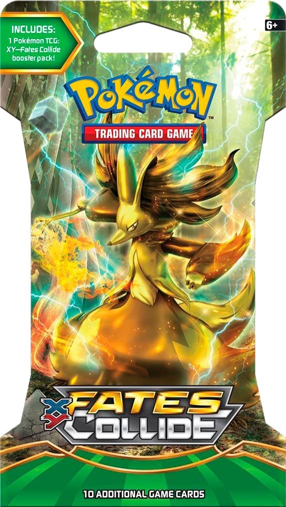 XY - Fates Collide Sleeved Booster Pack [Delphox BREAK] [FCO - 0]