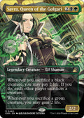 Savra, Queen of the Golgari (Anime Borderless) [RVR] - Near Mint
