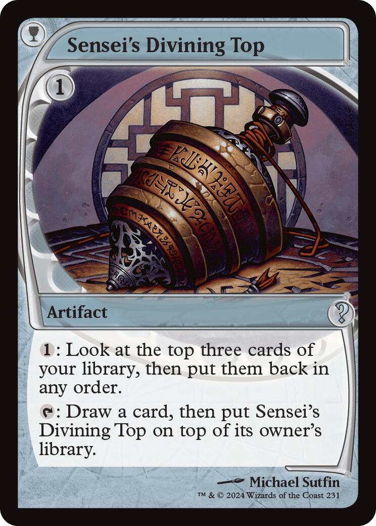 Sensei's Divining Top (Future Sight) [MB2] - Near Mint