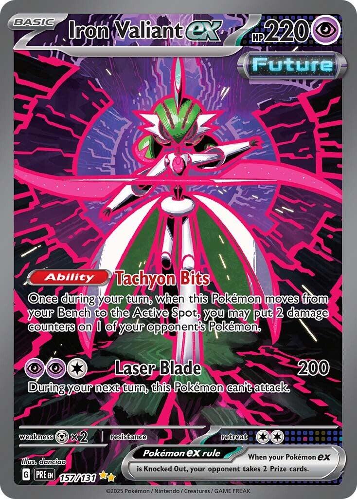 Iron Valiant ex [PRE] - Near Mint