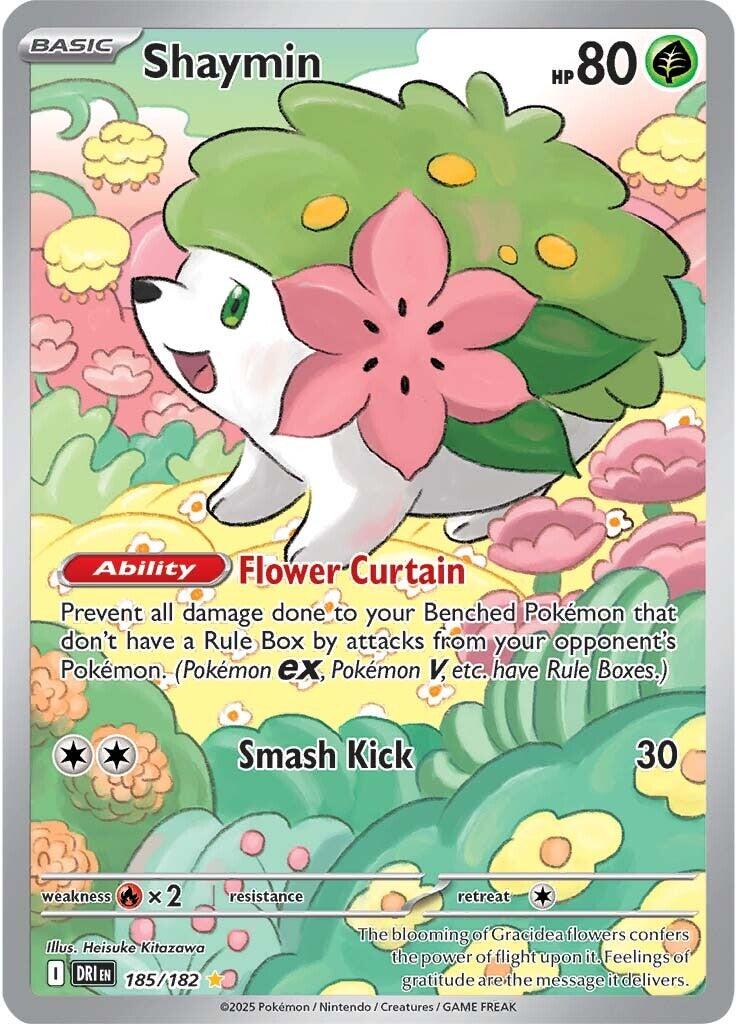 Shaymin - 185/182 [DRI] - Grade 10
