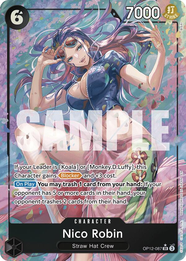 Nico Robin (Alternate Art) [OP12] - Near Mint