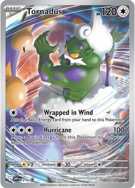 Tornadus - 210 [SVP] - Grade 10