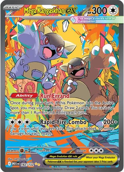 Mega Kangaskhan ex - 182/132 [MEG] - Near Mint