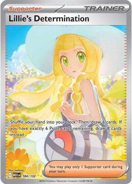 Lillie's Determination - 184/132 [MEG] - Near Mint