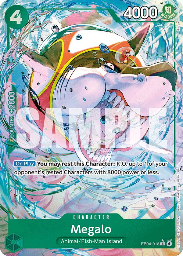 Megalo (Alternate Art) [OP14] - Near Mint