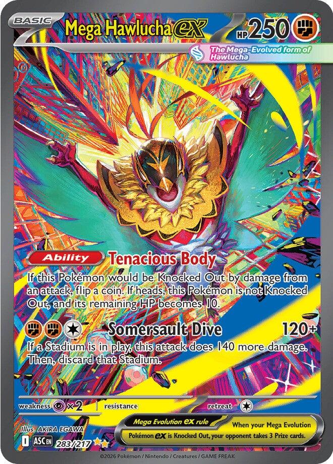 Mega Hawlucha ex - 283/217 [ASC] - Near Mint