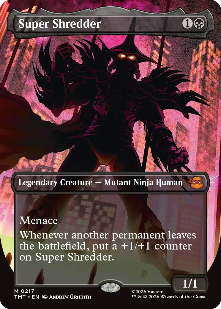 Super Shredder (Borderless) [TMT] - Near Mint