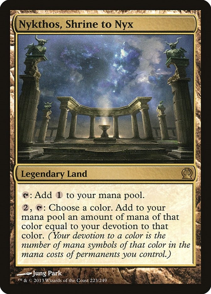 Nykthos, Shrine to Nyx [THS] - Near Mint