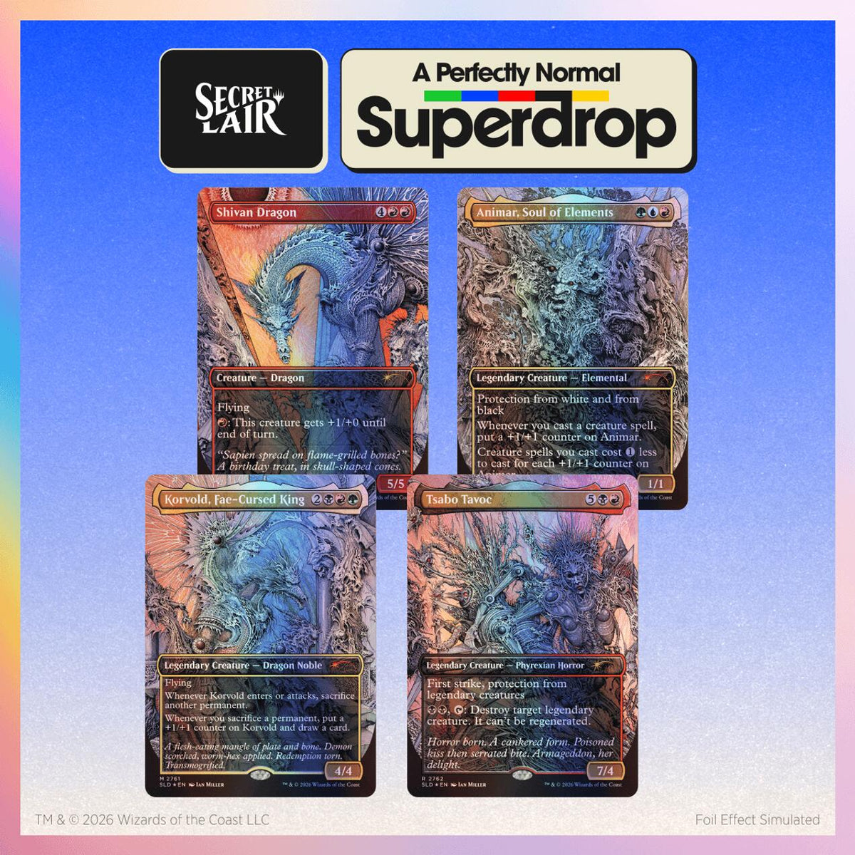 Secret Lair Drop: Artist Series: Ian Miller - Traditional Foil Edition [SLD]