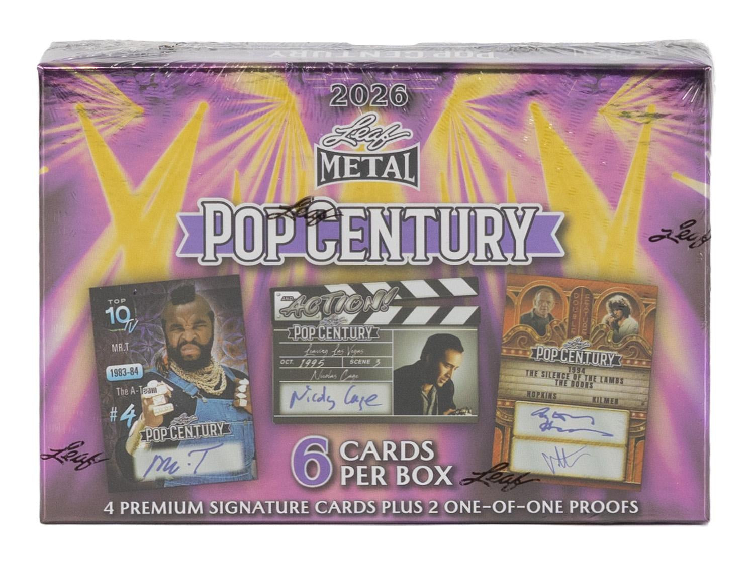 (Local Pickup Only) 2026 Leaf Metal Pop Century Hobby Box