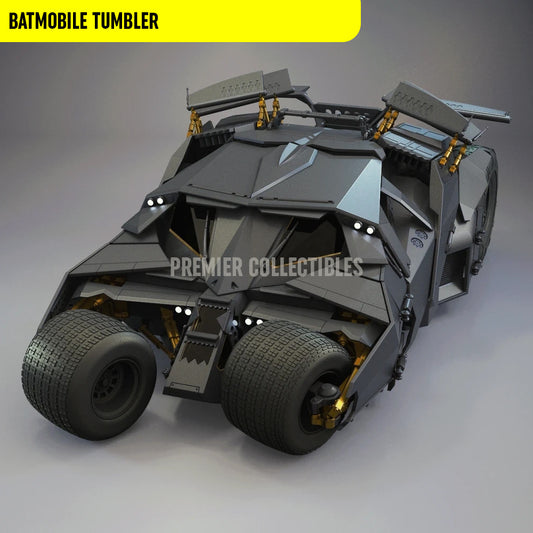 Batman Tumbler | Deluxe 3D Printed Scale Model Kit | 1:16 1:8