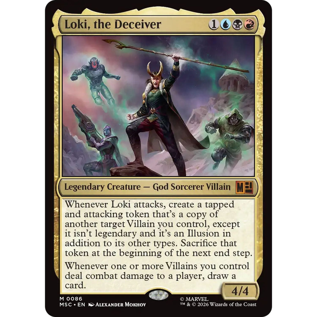 Magic the Gathering: Marvel Super Heroes Collector Commander Deck Doom Prevails