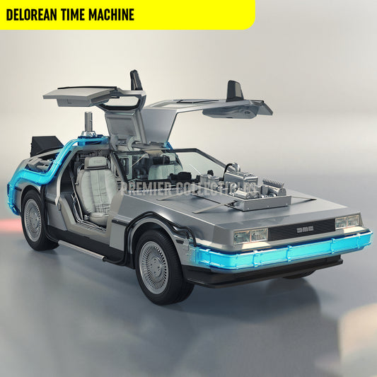 DeLorean Time Machine | Deluxe 3D Printed Scale Model Kit | 1:8