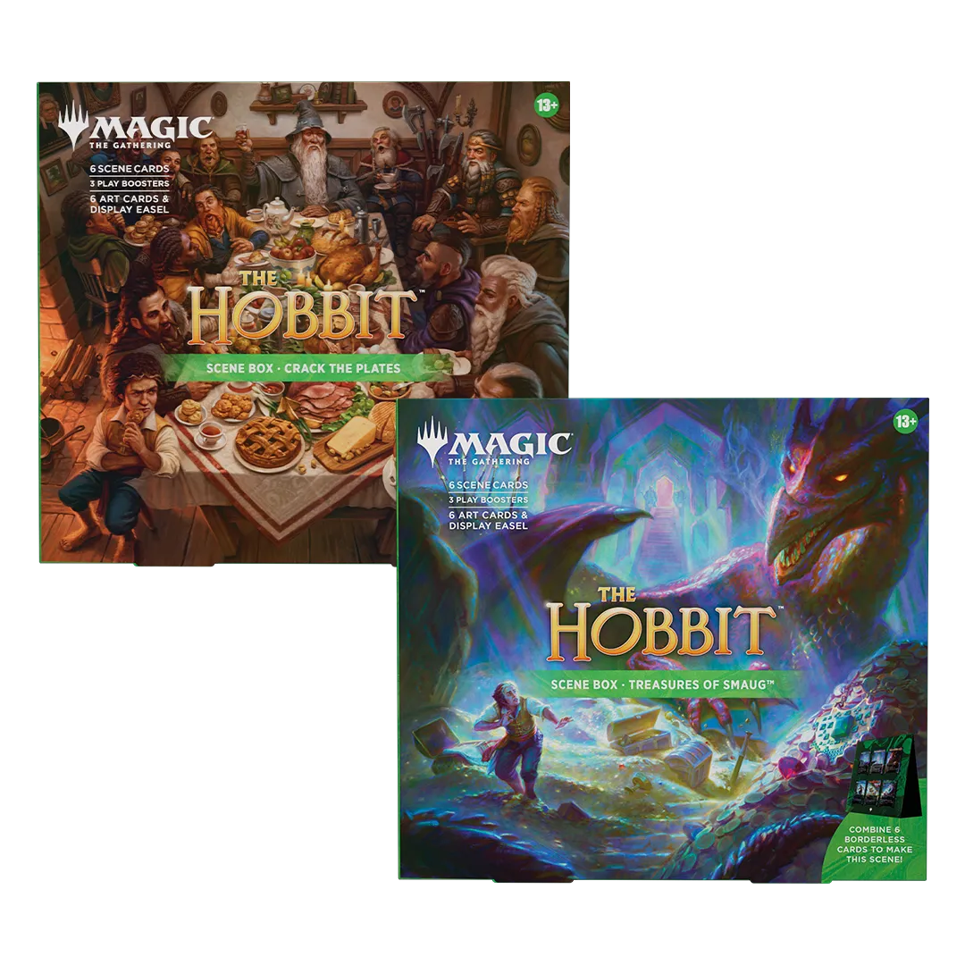 The Hobbit Scene Box - Set of 2