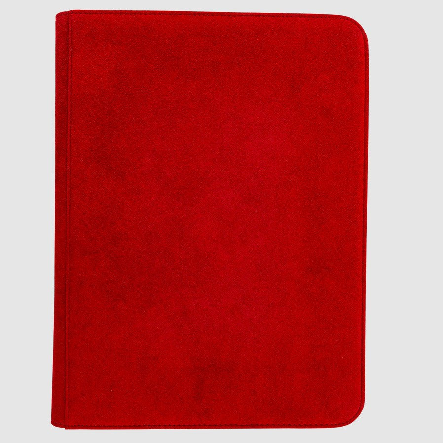 Ultra Pro: Vivid Deluxe 9-Pocket Zippered - Red