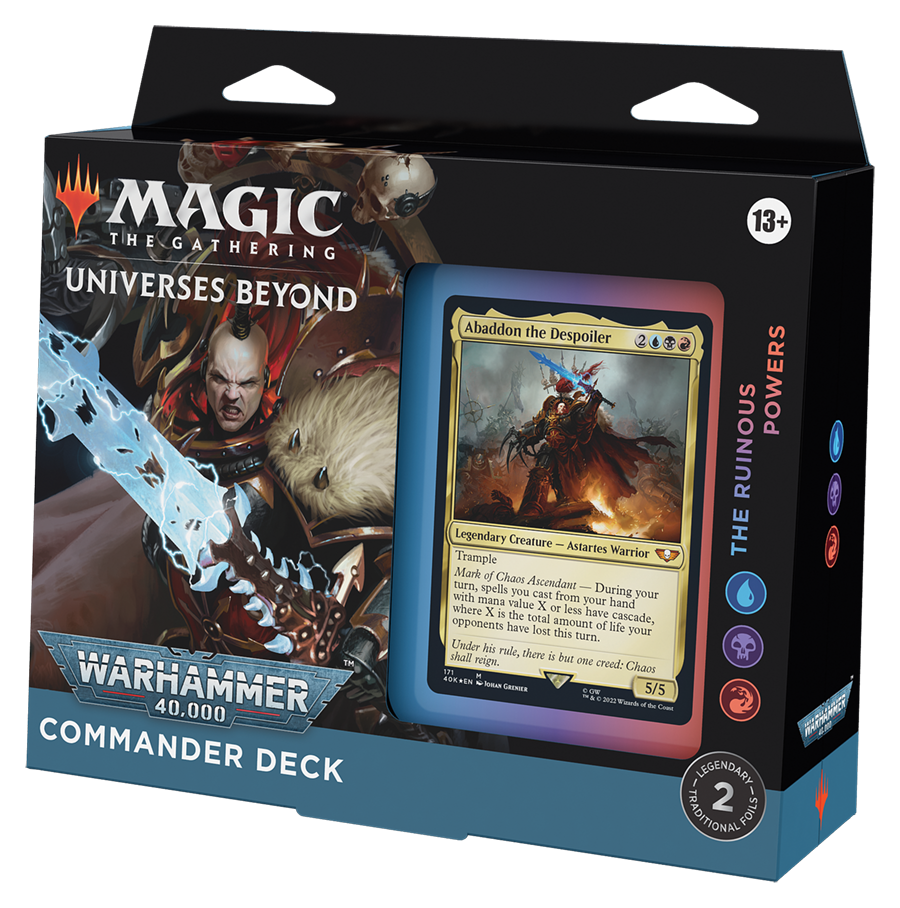 Universes Beyond: Warhammer 40,000 - Commander Deck (The Ruinous Powers)