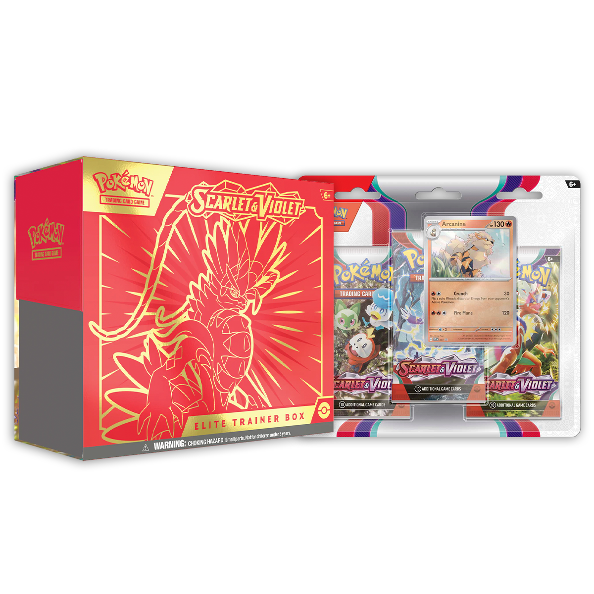 Scarlet & Violet Elite Plus Combo (Arcanine)