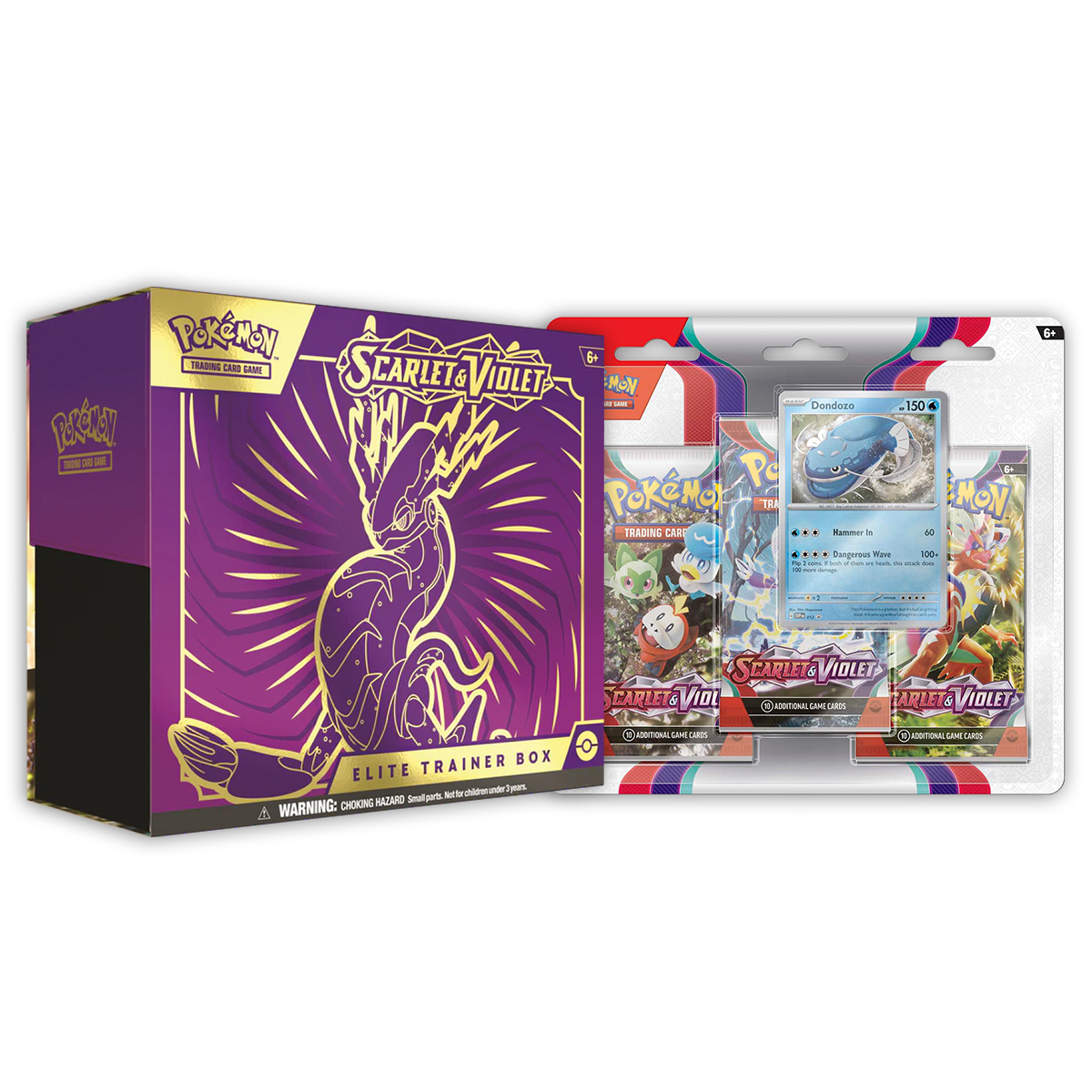 Scarlet & Violet Elite Plus Combo (Dondozo)