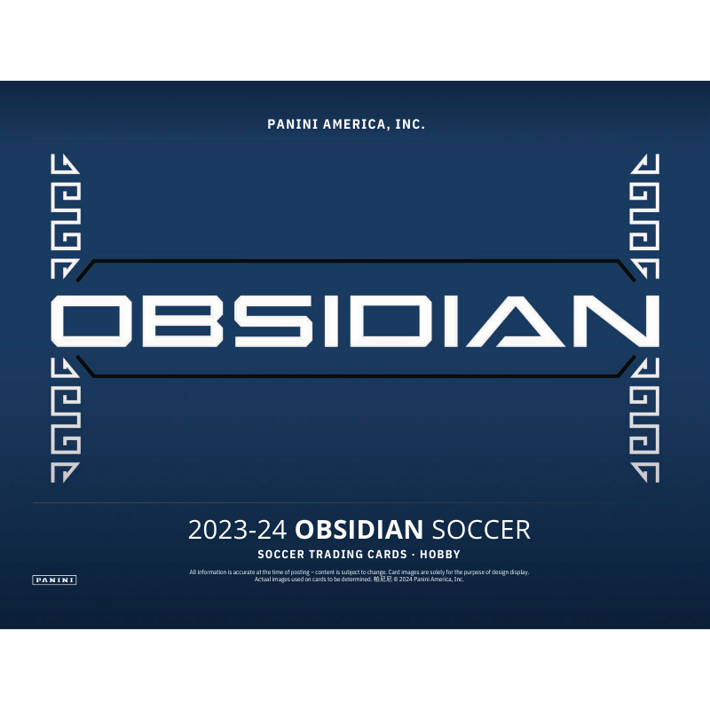 2023/24 Panini Obsidian Soccer Hobby 12 Box Case