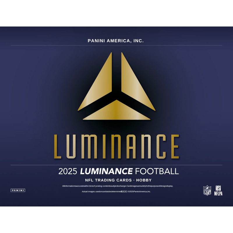 2025 Panini Luminance Football Hobby 12 Box Case