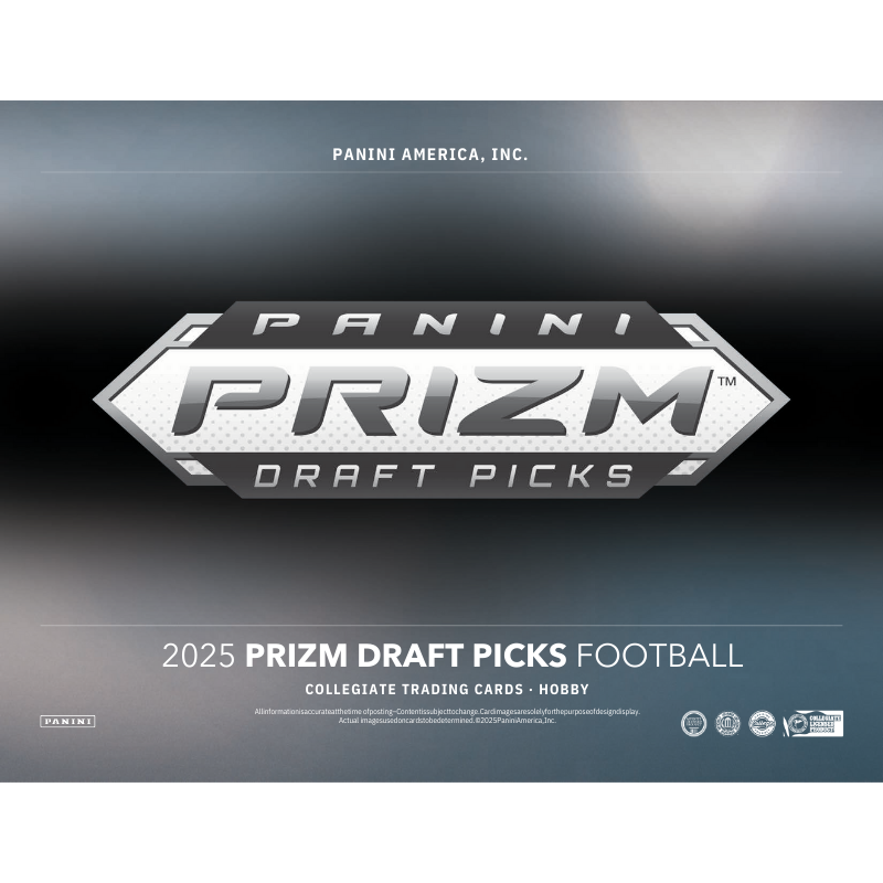 2025 Panini Prizm Draft Picks Collegiate Football Hobby 16 Box Case