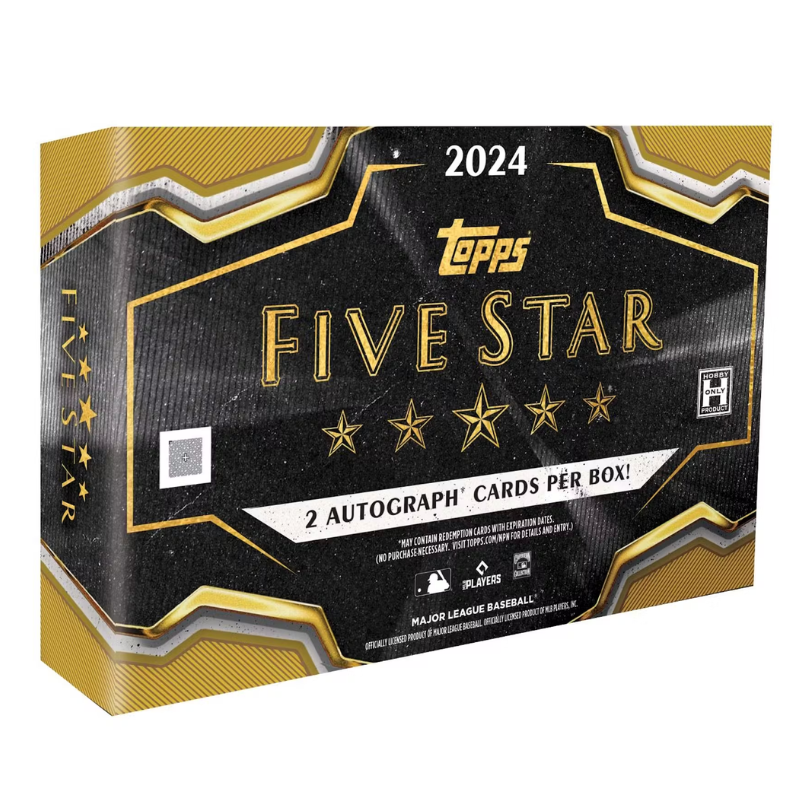 2024 Topps Five Star Baseball Hobby 8 Box Case