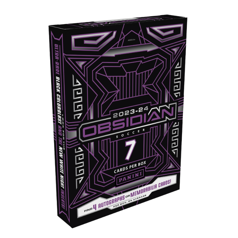 2023/24 Panini Obsidian Soccer Hobby 12 Box Case