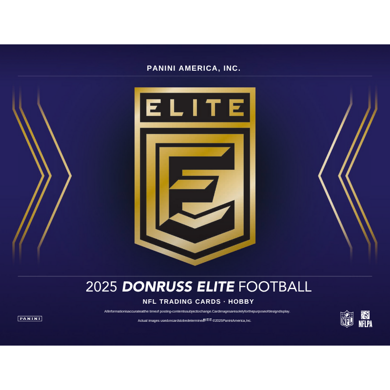 2025 Panini Donruss Elite Football Hobby 12 Box Case