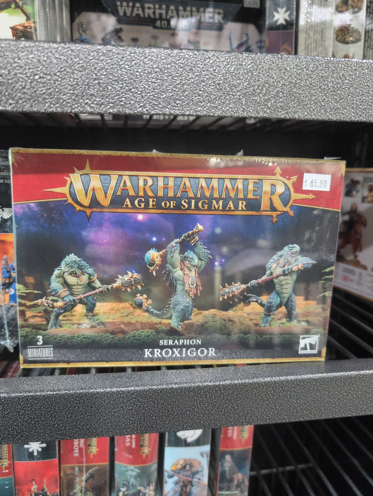 Game Workshops: Warhammer AoS: Seraphon: Kroxigor