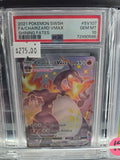 2021 POKEMON SWORD & SHIELD SHINING FATES #SV107 FA/CHARIZARD VMAX SHINING FATES psa 10